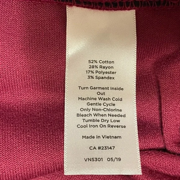 Talbots Luxe Velour High Waist Leggings Sz XL - Picture 7 of 10